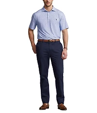 Polo Ralph Lauren Big & Tall Foulard Print Performance Short Sleeve Polo Shirt