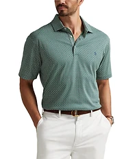 Polo Ralph Lauren Big & Tall Foulard-Print Soft Cotton Short Sleeve Polo Shirt