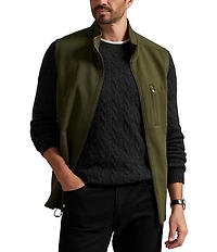 Polo Ralph Lauren Big & Tall Full-Zip Double Knit Vest