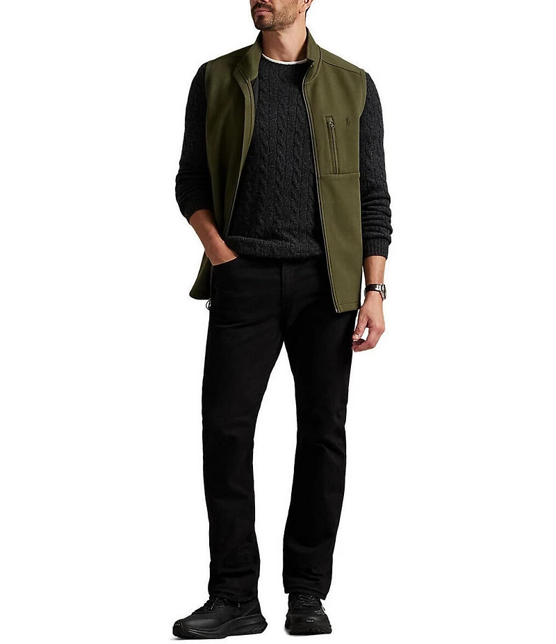 Polo Ralph Lauren Big & Tall Full-Zip Double Knit Vest