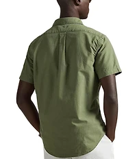 Polo Ralph Lauren Big & Tall Garment-Dye Oxford Short-Sleeve Woven Shirt