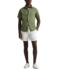 Polo Ralph Lauren Big & Tall Garment-Dye Oxford Short-Sleeve Woven Shirt