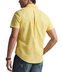 Polo Ralph Lauren Big & Tall Garment-Dye Oxford Short-Sleeve Woven Shirt
