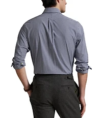 Polo Ralph Lauren Big & Tall Gingham Stretch Poplin Long Sleeve Woven Shirt