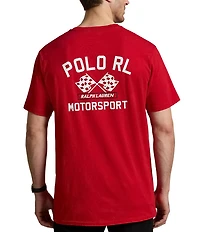 Polo Ralph Lauren Big & Tall Motorsport Graphic Slub Jersey Short Sleeve T-Shirt