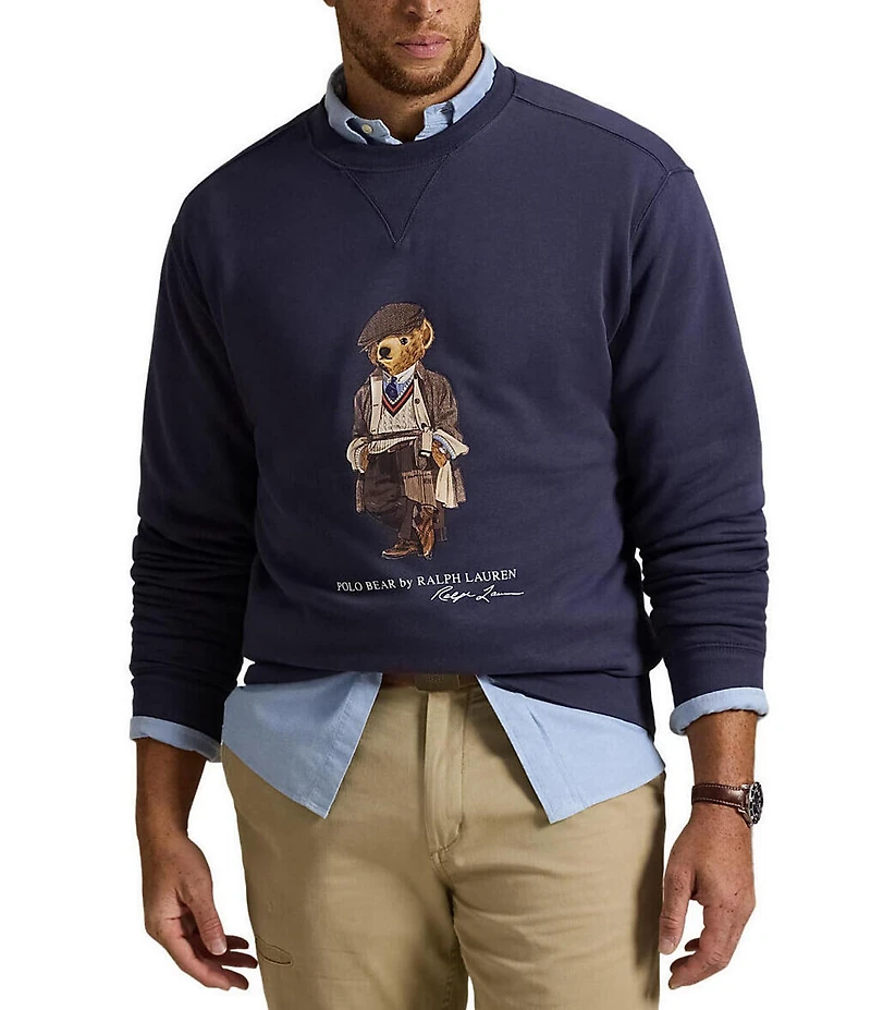 Polo Ralph Lauren Big & Tall Heritage Bear Fleece Sweatshirt