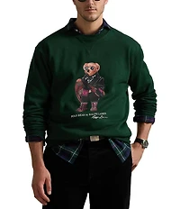 Polo Ralph Lauren Big & Tall Holiday Polo Bear Fleece Sweatshirt