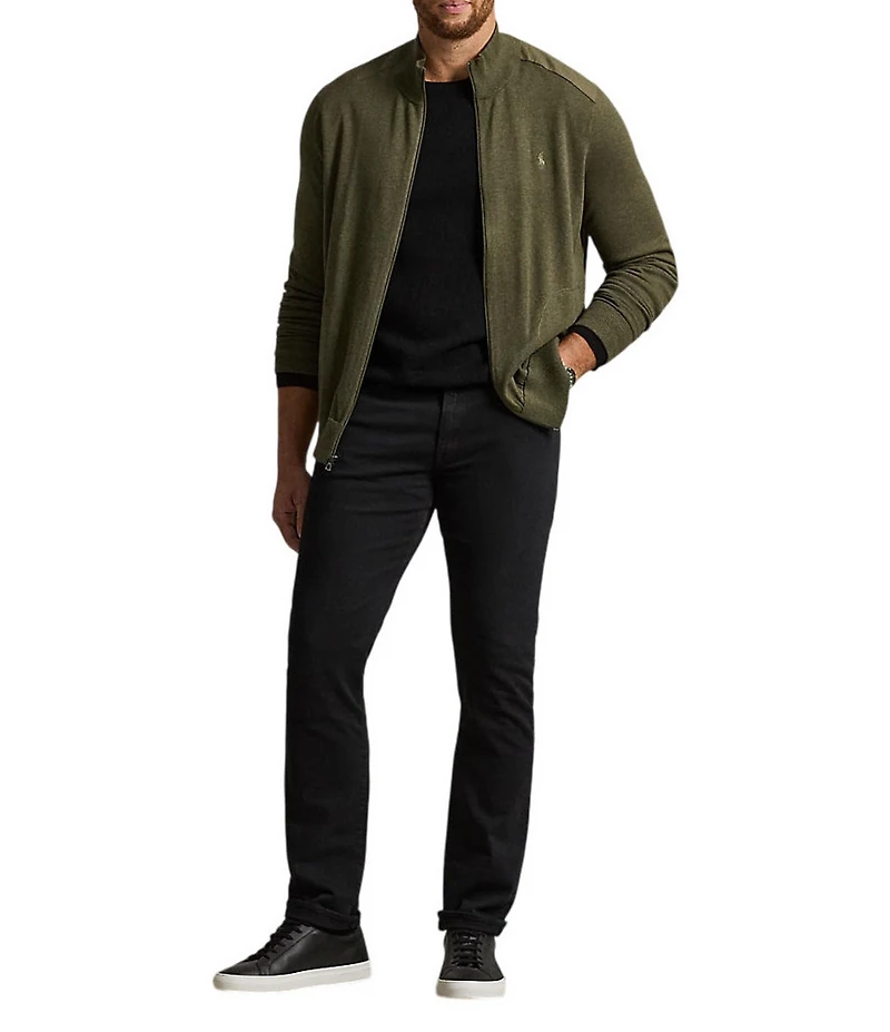 Polo Ralph Lauren Big & Tall Hybrid Mock Neck Cardigan