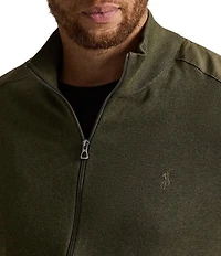 Polo Ralph Lauren Big & Tall Hybrid Mock Neck Cardigan