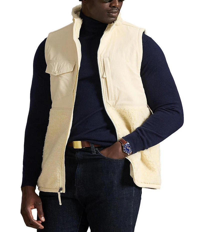 Polo Ralph Lauren Big & Tall Hybrid Mockneck Vest