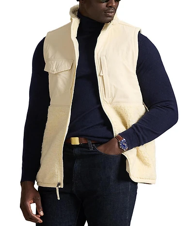 Polo Ralph Lauren Big & Tall Hybrid Mockneck Vest