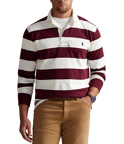 Polo Ralph Lauren Big & Tall Iconic Long Sleeve Rugby Polo Shirt