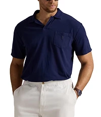 Polo Ralph Lauren Big & Tall Linen-Blend Jersey Short Sleeve Polo Shirt