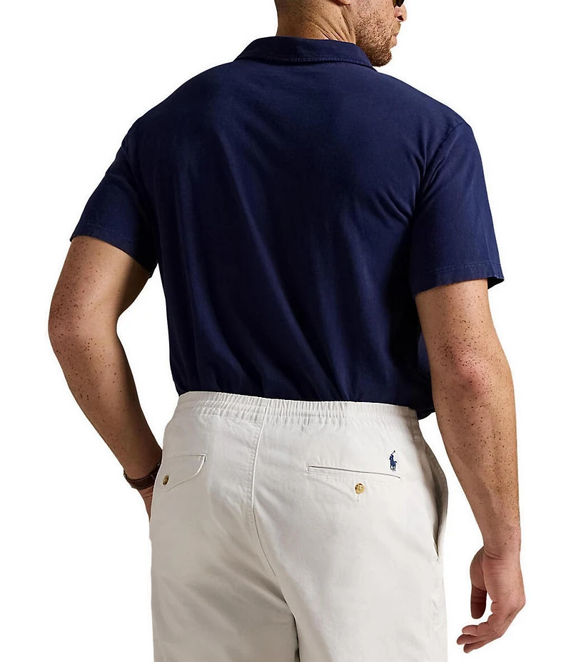 Polo Ralph Lauren Big & Tall Linen-Blend Jersey Short Sleeve Polo Shirt