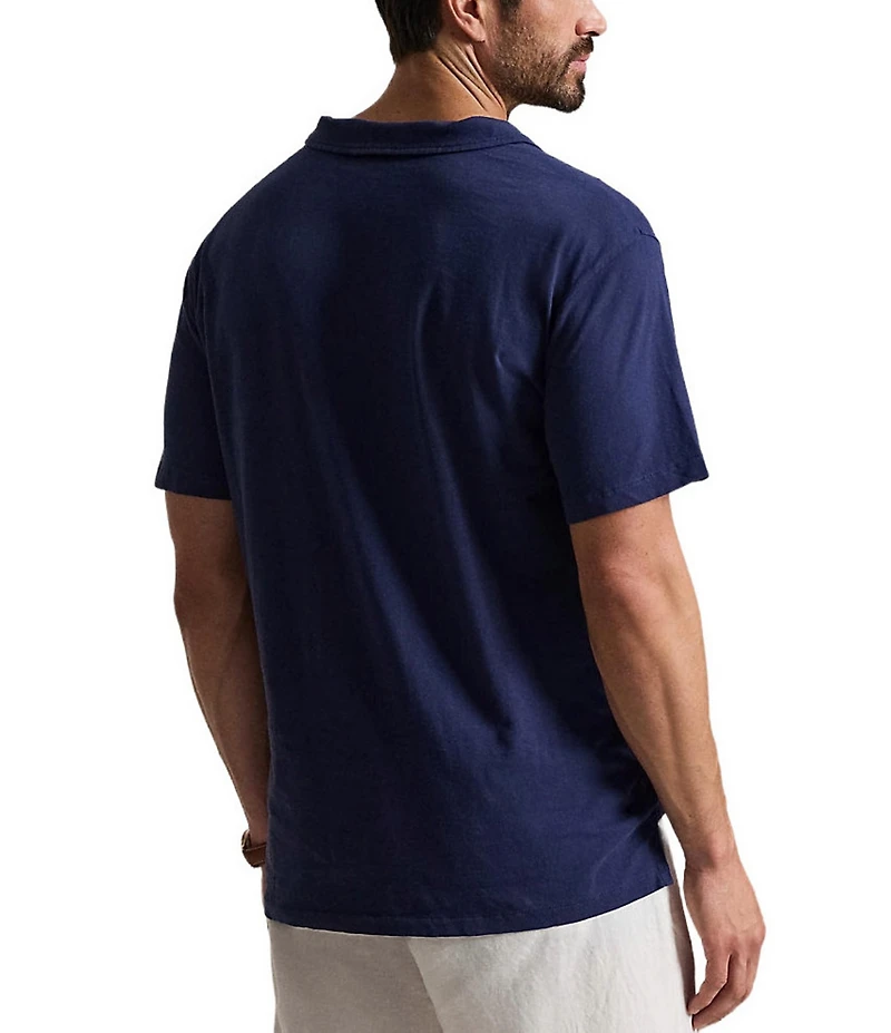 Polo Ralph Lauren Big & Tall Linen-Blend Short Sleeve Polo Shirt