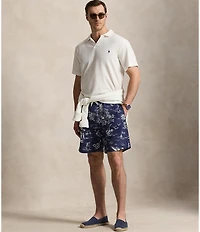 Polo Ralph Lauren Big & Tall Linen-Blend Short Sleeve Polo Shirt
