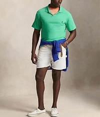 Polo Ralph Lauren Big & Tall Linen-Blend Short Sleeve Polo Shirt