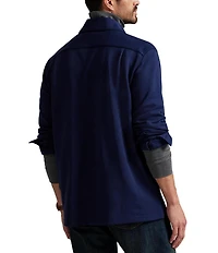 Polo Ralph Lauren Big & Tall Long-Sleeve Double-Knit Camp Shirt