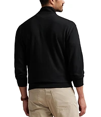Polo Ralph Lauren Big & Tall Luxury Jersey Quarter-Zip Pullover