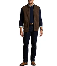 Polo Ralph Lauren Big & Tall Micro-Diamond Quilted Double-Knit Jersey Vest