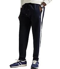 Polo Ralph Lauren Big & Tall Piece-Striped Double-Knit Jogger Pants