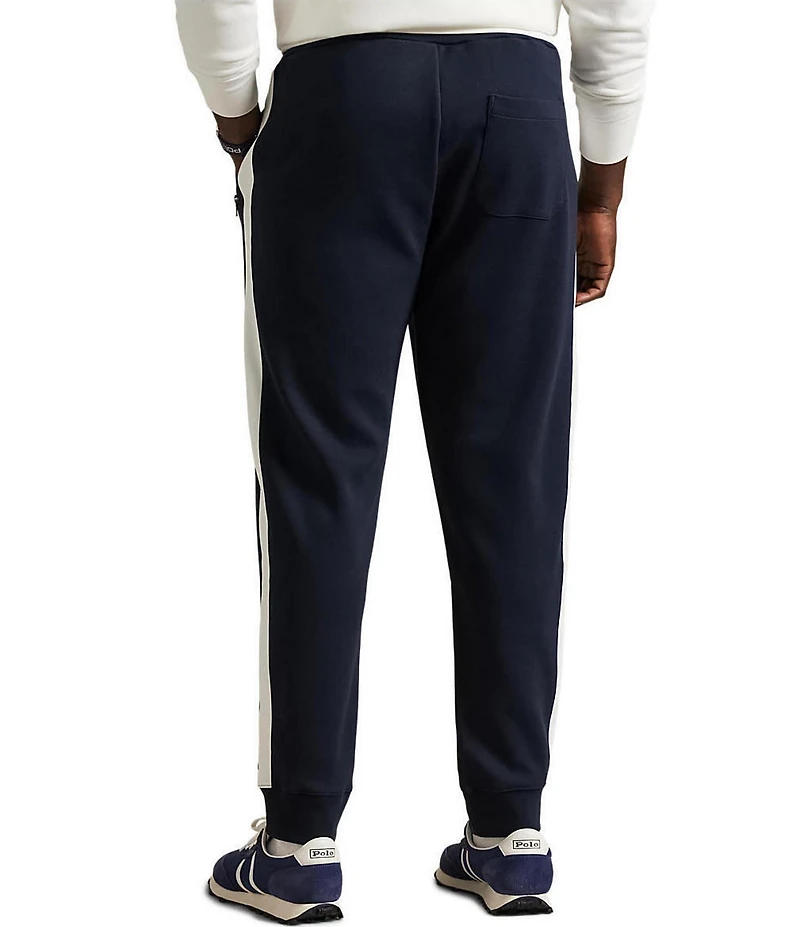 Polo Ralph Lauren Big & Tall Piece-Striped Double-Knit Jogger Pants