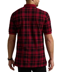 Polo Ralph Lauren Big & Tall Plaid Short Sleeve Mesh Polo Shirt