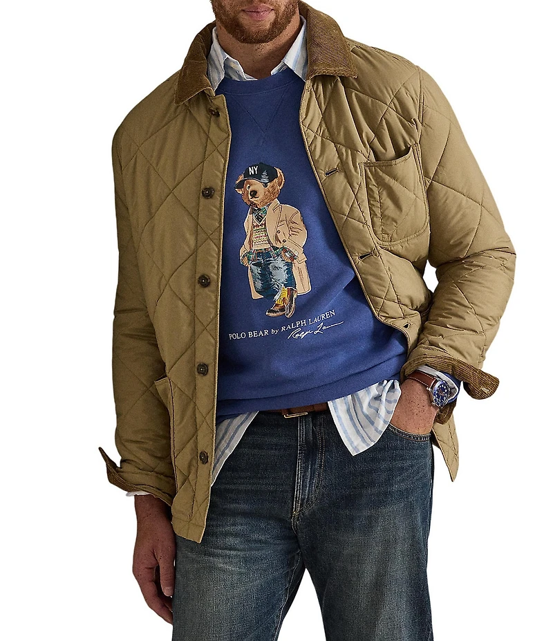 Polo Ralph Lauren Big & Tall Polo Bear Fleece Sweatshirt