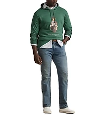 Polo Ralph Lauren Big & Tall Polo Bear Graphic Long Sleeve Hoodie T-Shirt