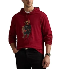 Polo Ralph Lauren Big & Tall Polo Bear Jersey Long Sleeve Hoodie T-Shirt