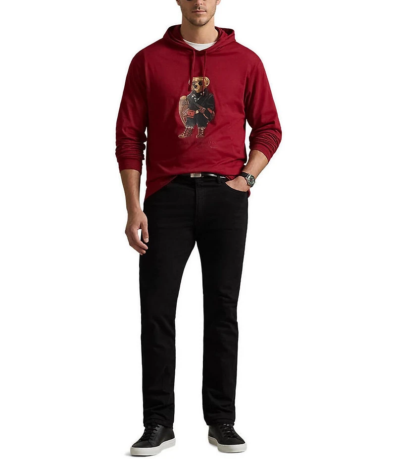 Polo Ralph Lauren Big & Tall Polo Bear Jersey Long Sleeve Hoodie T-Shirt