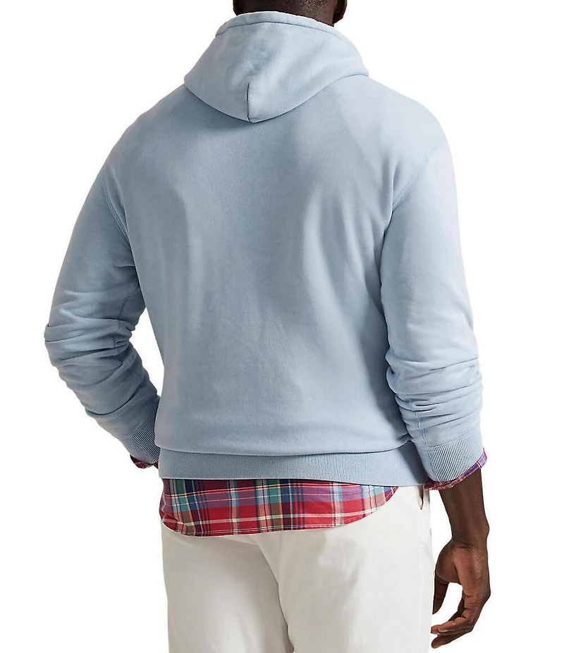 Polo Ralph Lauren Big & Tall Polo Bear Long Sleeve Garment-Dyed Fleece Hoodie