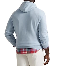 Polo Ralph Lauren Big & Tall Polo Bear Long Sleeve Garment-Dyed Fleece Hoodie