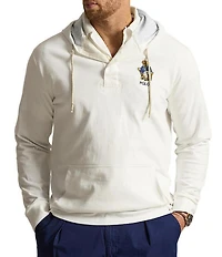 Polo Ralph Lauren Big & Tall Polo Bear Rugby Jersey Hoodie