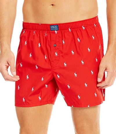 Polo Ralph Lauren Big & Tall Polo Player Woven Boxers