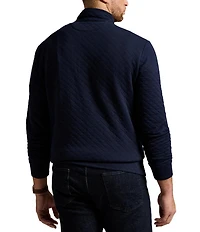 Polo Ralph Lauren Big & Tall Quilted Double-Knit Jersey Pullover