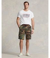 Polo Ralph Lauren Big & Tall Relaxed-Fit Camo Print Cargo 10#double; and 12#double; Inseam Shorts