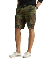 Polo Ralph Lauren Big & Tall Relaxed-Fit Camo Print Cargo 10#double; and 12#double; Inseam Shorts