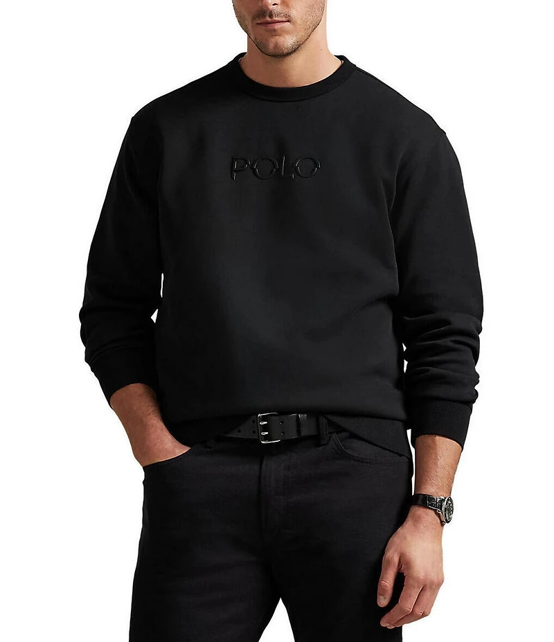 Polo Ralph Lauren Big & Tall Relaxed Fit Logo Double-Knit Sweatshirt