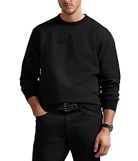 Polo Ralph Lauren Big & Tall Relaxed Fit Logo Double-Knit Sweatshirt