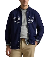 Polo Ralph Lauren Big & Tall RL Fleece Western-Logo Jacket