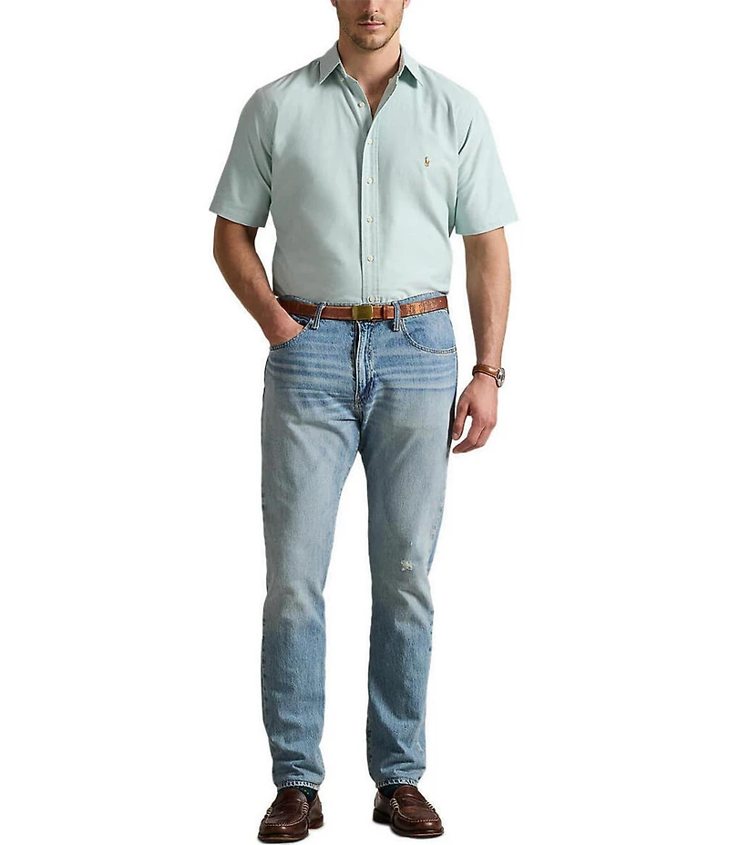 Polo Ralph Lauren Big & Tall Short Sleeve Oxford Woven Shirt