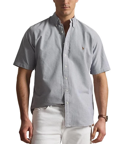 Polo Ralph Lauren Big & Tall Short Sleeve Oxford Woven Shirt