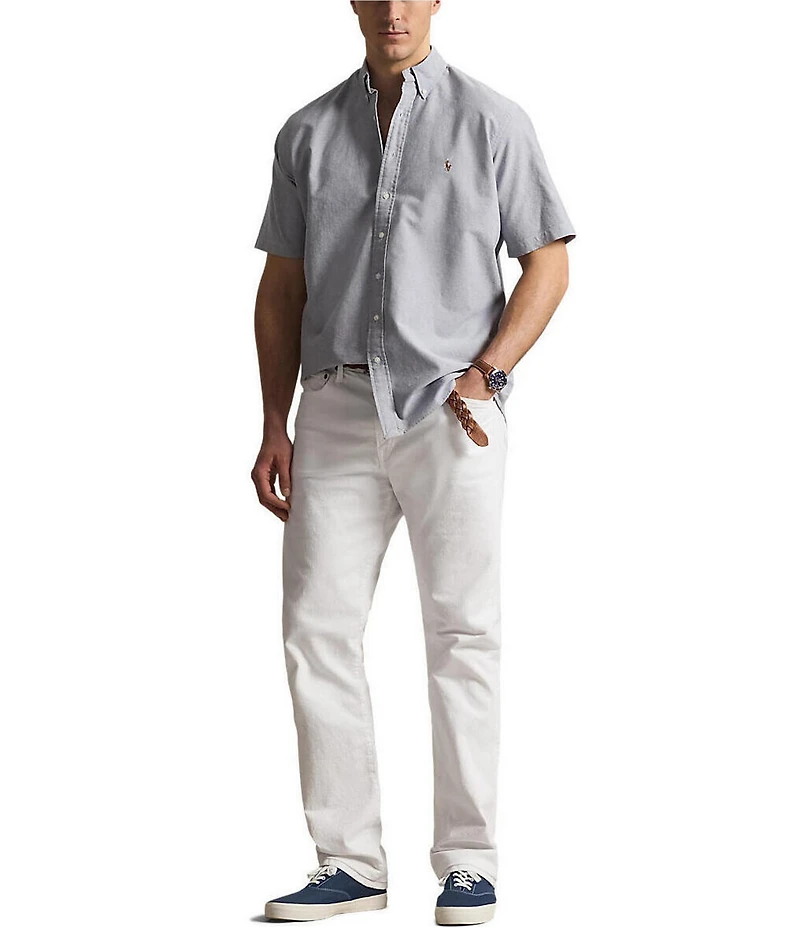 Polo Ralph Lauren Big & Tall Short Sleeve Oxford Woven Shirt