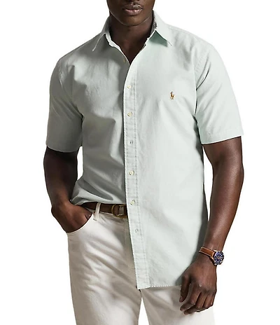 Polo Ralph Lauren Big & Tall Short Sleeve Oxford Woven Shirt
