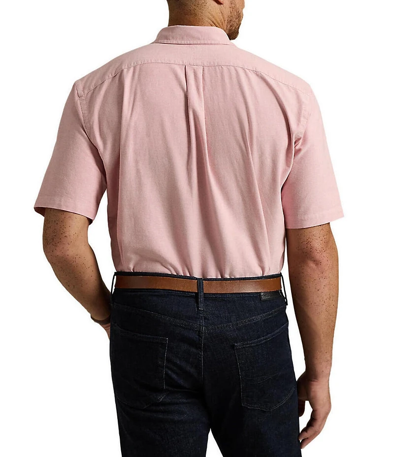 Polo Ralph Lauren Big & Tall Short Sleeve Oxford Woven Shirt