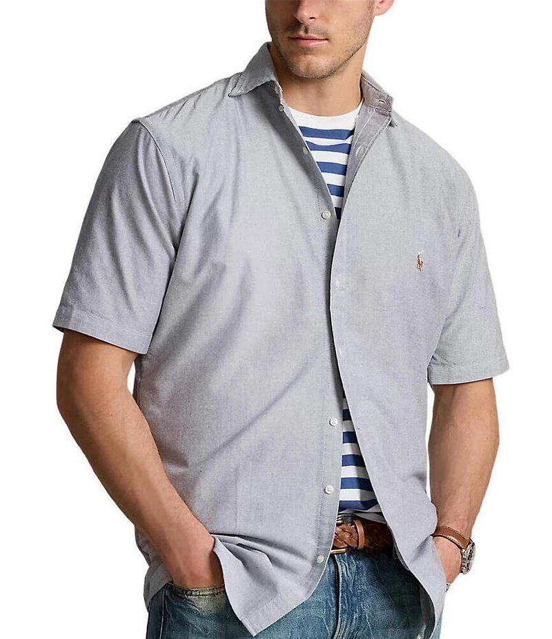 Polo Ralph Lauren Big & Tall Short Sleeve Oxford Woven Shirt