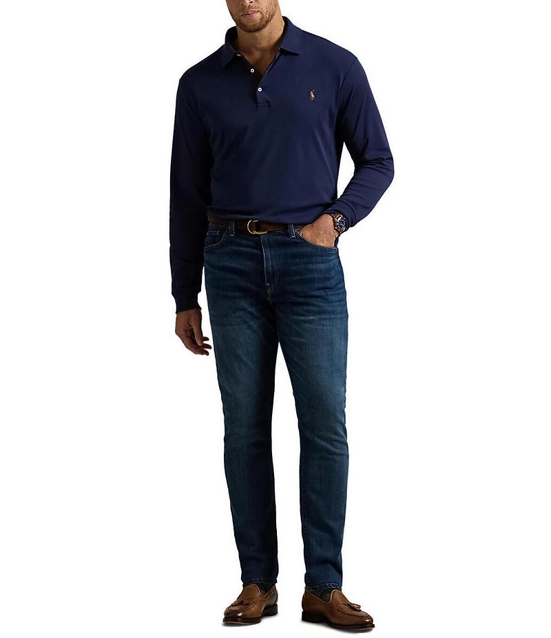 Polo Ralph Lauren Big & Tall Soft Cotton Long Sleeve Polo Shirt