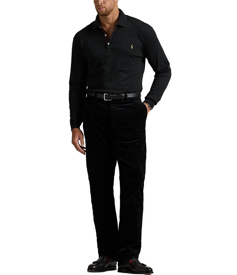 Polo Ralph Lauren Big & Tall Soft Cotton Long Sleeve Polo Shirt