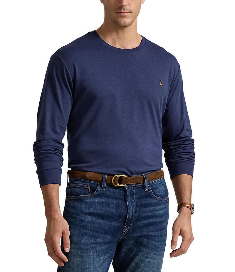 Polo Ralph Lauren Big & Tall Soft Cotton Long Sleeve T-Shirt